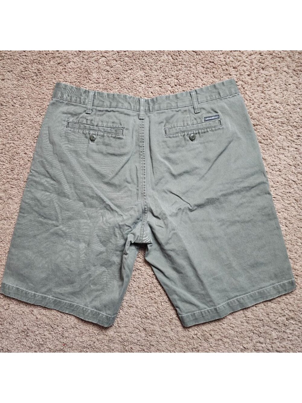 Eddie Bauer Shorts Mens 38 9" Inseam Flat Front Casual Cotton Hiking Outdoor - Picture 4 of 8